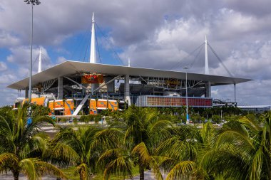 Hard Rock Stadyumu - Miami Yunuslarının Evi - MIAMI, FLORIDA - 14 Şubat 2022