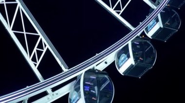 Miami Bayside 'da Skyview Dönme Dolabı - MIAMI, FLORIDA - 14 Şubat 2022