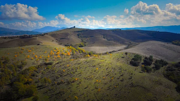 Prachtige landelijke landschappen van Zuid-Italië — Stockfoto