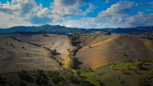 Wunderbare ländliche Landschaften Süditaliens — Stockfoto