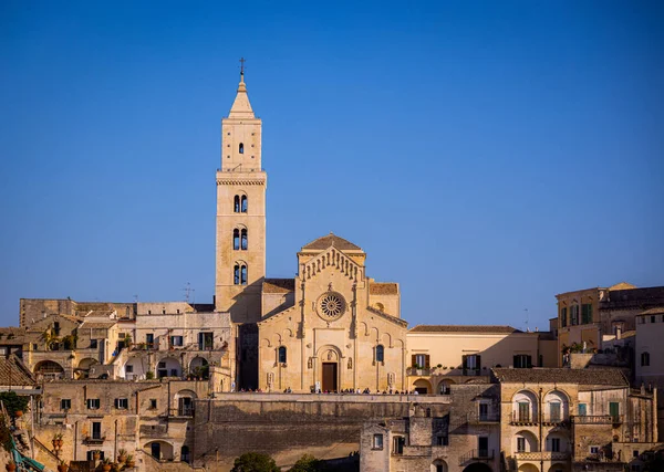 De kathedraal van Matera in Italië - beroemde bezienswaardigheid in de stad — Stockfoto