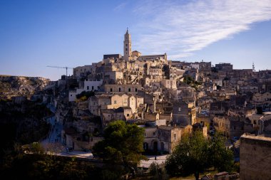 Matera - İtalya 'nın Avrupa kültür başkenti - ünlü Dünya Mirası sahası