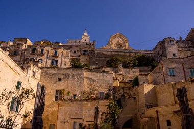 Matera - İtalya 'nın Avrupa kültür başkenti - ünlü Dünya Mirası sahası