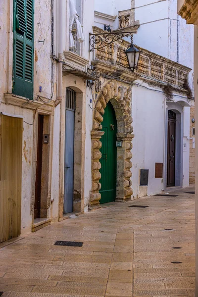 Historisch centrum van Martina Franca in Italië — Stockfoto