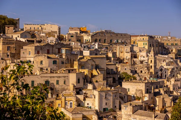 Matera en Italia - una de las ciudades italianas más bellas —  Fotos de Stock