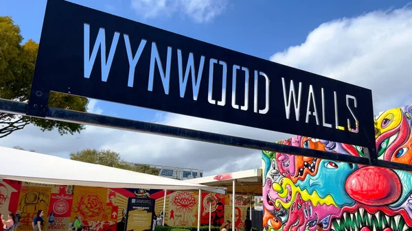 Miami Florida 'nın ünlü Wynwood Duvarları