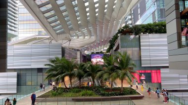 Miami 'deki Modern Brickell Şehir Merkezi - MIAMI, Birleşik Devletler - 20 Şubat 2022