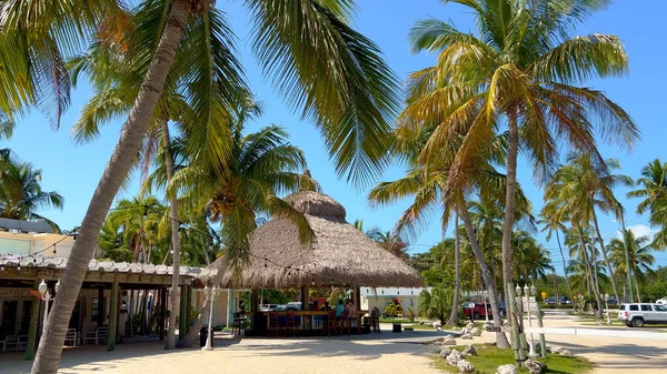 Wunderbarer Paradise Beach auf den Florida Keys - ISLAMORADA, Vereinigte Staaten - 20. FEBRUAR 2022 — Stockfoto