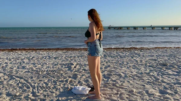 Entspannen an einem Strand auf Key West — Stockfoto