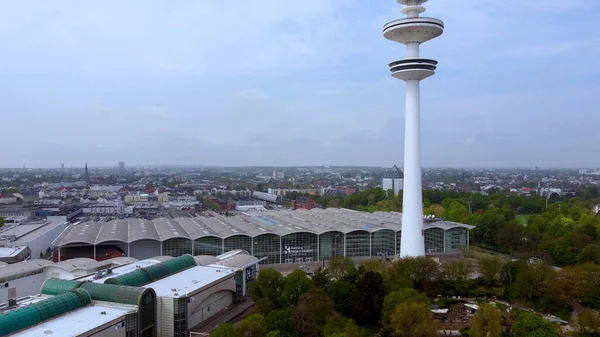 TV Tower at the CCH - the Congress Center Hamburg — Stock Photo, Image