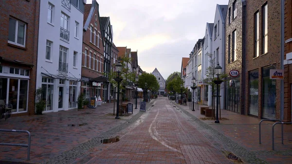 Historic city of Buxtehude in Northern Germany - beautiful city center — Stock Photo, Image