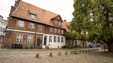 Tarihsel şehir Luneburg Almanya