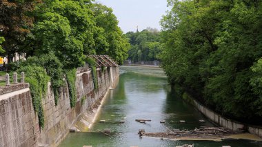 River Isar Münih - seyahat fotoğrafçılığı