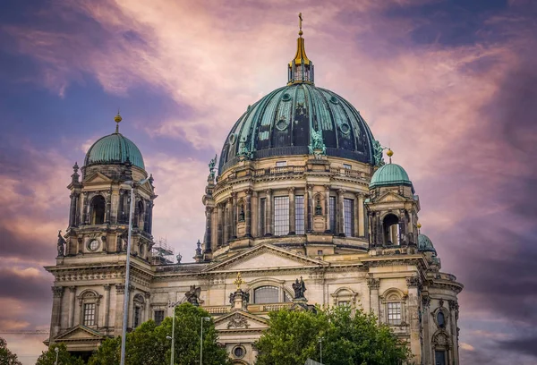柏林大教堂叫做柏林多姆教堂 — 图库照片