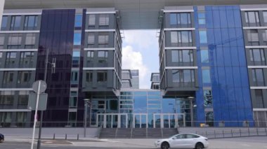 Lüksemburg 'un finans bölgesi - LUXEMBURG Şehri, LUXEMBURG - 30 Nisan 2021