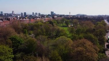 Dublin 'deki güzel Merrion Parkı