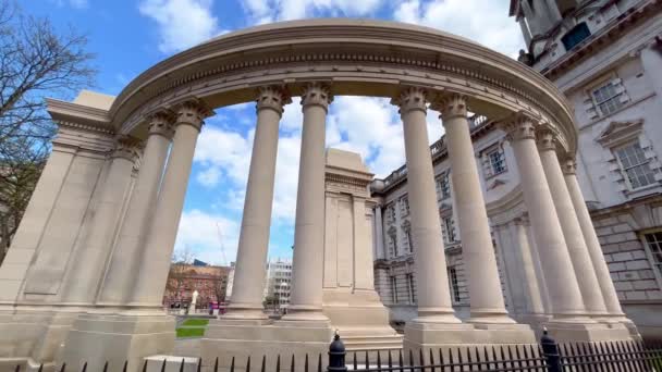 Belfast City Hall w centrum miasta — Wideo stockowe