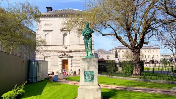 National Museum of Natural Historiy in Dublin — Stock Video