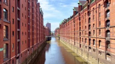 Hamburg Almanya 'sının ünlü Depo Bölgesi