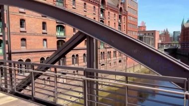 Hamburg Almanya 'sının ünlü Depo Bölgesi