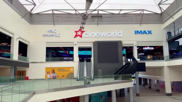 Cineworld Movie Theater Belfast Belfast United Kingdom Ingdom April 2022 — 图库视频影像