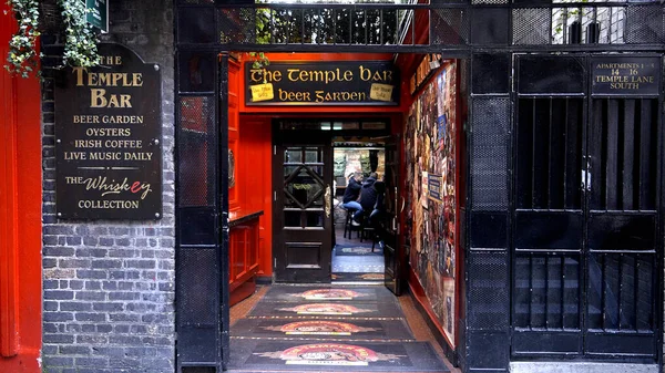 Berühmte Temple Bar Dublin Stadt Dublin Irland April 2022 — Stockfoto