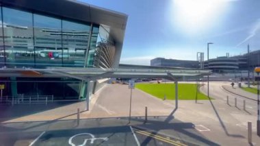 Dublin Havaalanı - Dubllin Şehri, İrlanda - 20 Nisan. 2022