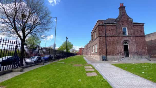 Crumlin Road Goal Former Jail Belfast Ireland Travel Photography — Stock videók