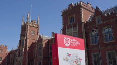 Queens Üniversitesi Belfast - BELFAST, Birleşik KINGDOM - 25 Nisan 2022