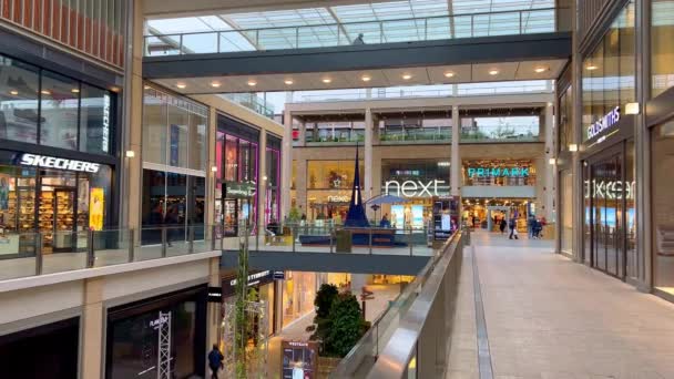 Westgate Shopping Center Oxford Oxford Zjednoczone Królestwo Czerwca 2022 — Wideo stockowe