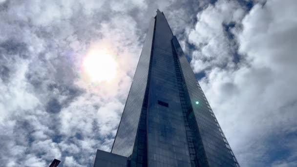 Famous Shard Tower London Londres Reino Unido Junio 2022 — Vídeo de stock