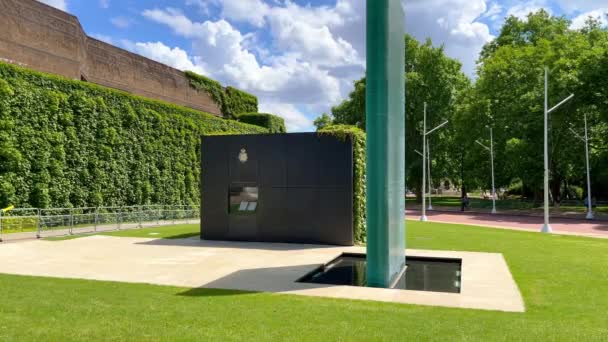 Меморіал Поліції Сент Джеймсі Парку Лондоні Лондон United Kingdom June — стокове відео
