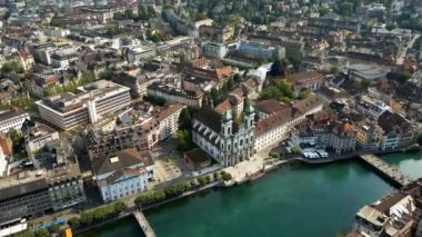 Lucerne İsviçre 'nin tarihi bölgesi