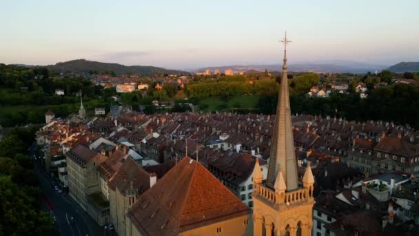Peter Pauls Church Bern Switzerland — Stockvideo