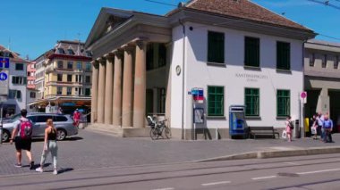 Police building of the Zurich Cantonal Police - ZURICH, SWITZERLAND - JULY 17, 2022