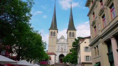 Catholic Court Church of St. Leodegar in Lucerne