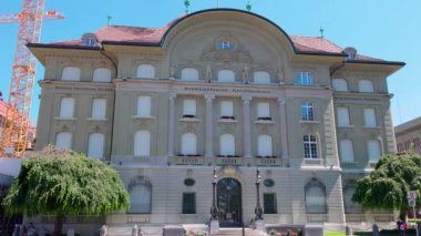 Swiss National Bank in the city of Bern - BERN, SWITZERLAND - JULY 15, 2022