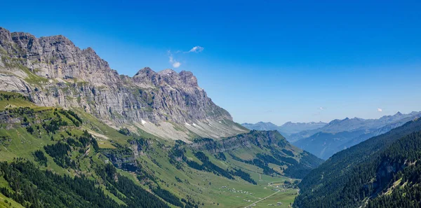 Sviçre Deki Klausen Geçidi Nden Harika Bir Manzara Seyahat Fotoğrafçılığı — Stok fotoğraf