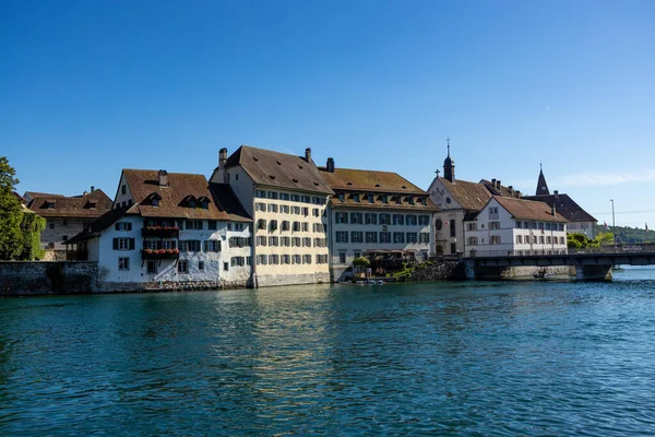 River Aare City Soloturn Switzerland Travel Photography — Foto de Stock