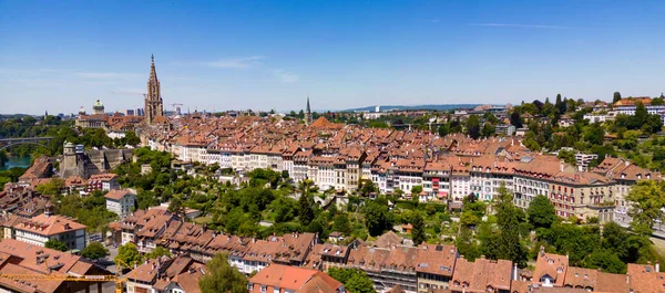 City Bern Switzerland Capital City Aerial View — Φωτογραφία Αρχείου