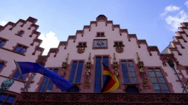 Tarih Bölgesi - Frankfurt 'un eski kenti - FRANKFURT MAIN, Almanya - 12 Temmuz 2022