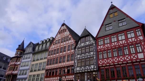 Historic District Old Town Frankfurt Frankfurt Main Germany July 2022 — 비디오