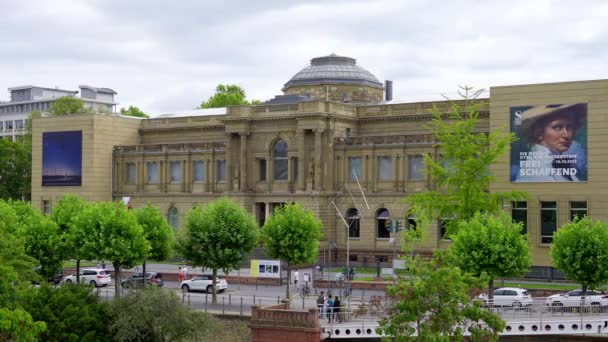 Art Institute Museum City Frankfurt Frankfurt Main Germany July 2022 — Αρχείο Βίντεο