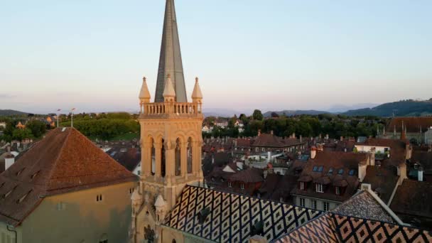 Peter Pauls Church Bern Switzerland Travel Photography — Vídeos de Stock