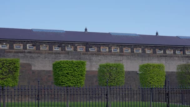 Crumlin Road Goal Former Jail Belfast Ireland Travel Photography — Stockvideo