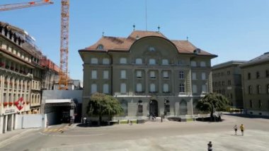 Swiss National Bank in the city of Bern in Switzerland - travel photography