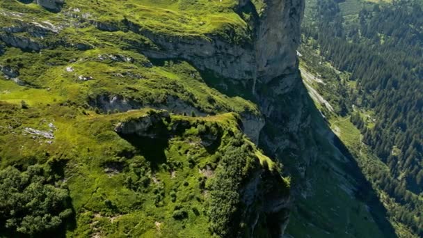 Klausen Pass Mountain Road Switzerland View Travel Photography — Vídeo de Stock