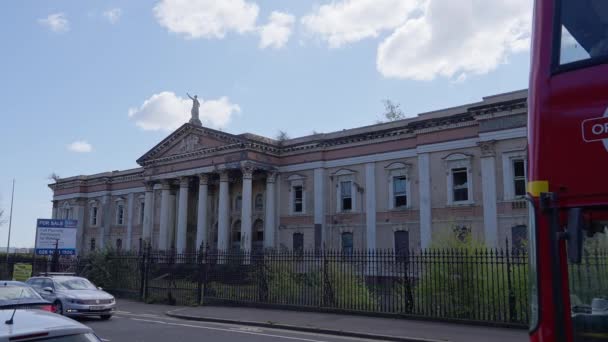 Crumlin Road Gerichtsgebäude Belfast Irland Reisefotos — Stockvideo