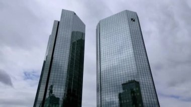 Deutsche Bank World Headquarter in Frankfurt Germany - CITY OF FRANKFURT, GERMANY - JULY 10, 2022