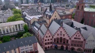 Famous Roemer City Hall in Frankfurt Germany - travel photography